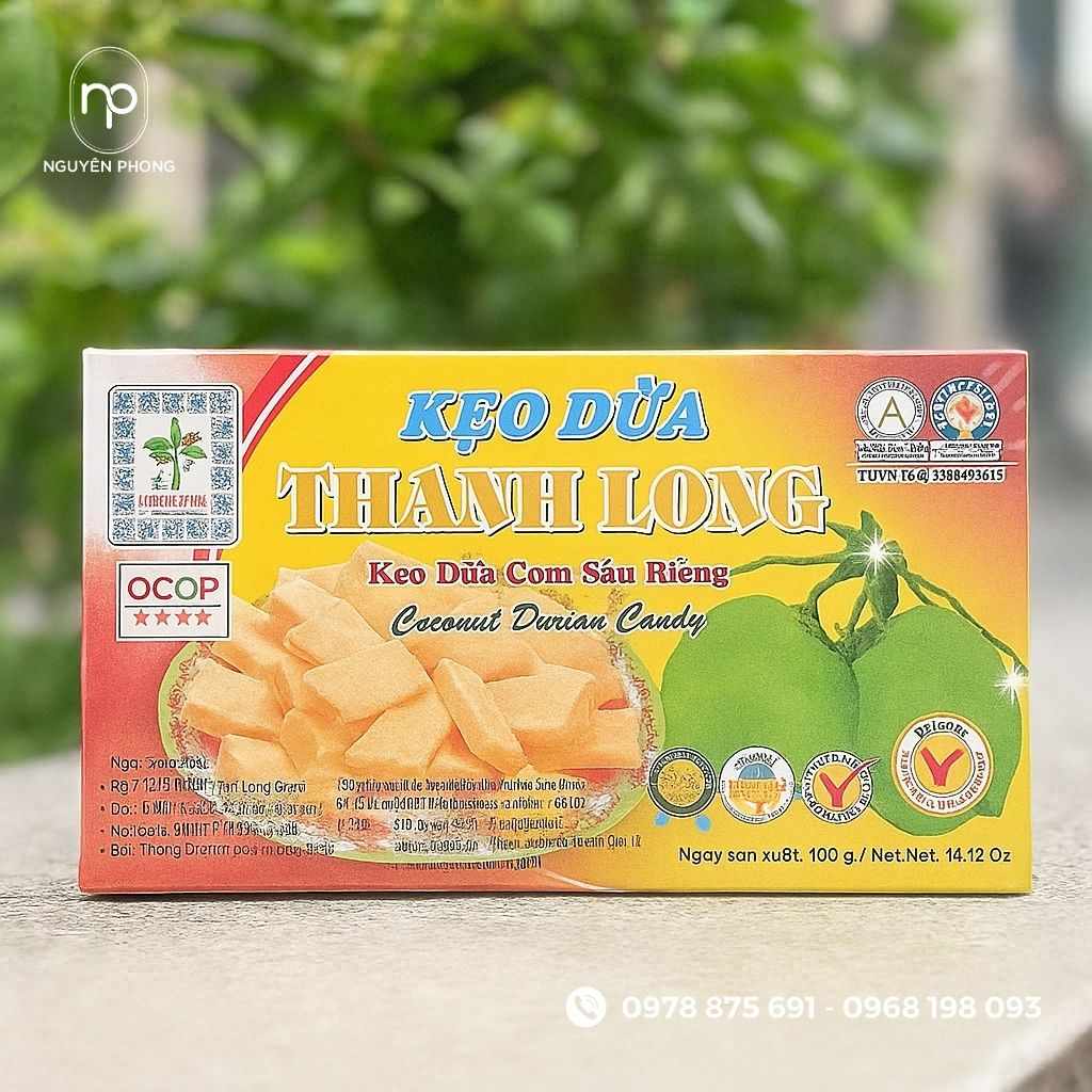 Phong cách riêng hộp đựng kẹo dừa